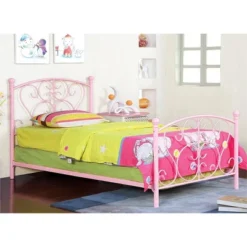 HOMES: Inside + Out Twin Allen Kids' Metal Bed - IoHOMES