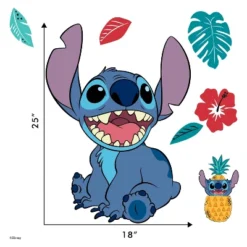 Disney Stitch Wall Decal - Decalcomania
