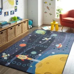 Space Rocket Rug - Mohawk