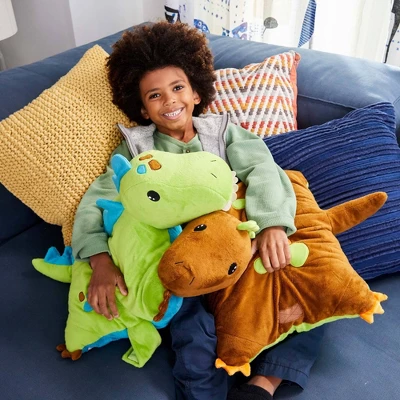 Green Dinosaur Plush - Pillow Pets - Image 2