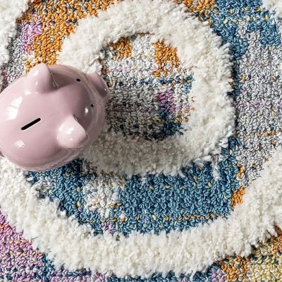 NuLOOM Ava Colorful Maze Kids Tassel Area Rug - Image 5