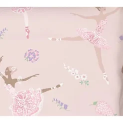 48"x63" Dancing Ballerina Window Panel Pair Curtains Pink - Kidz Mix
