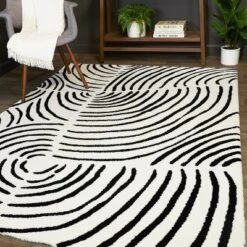 Teresa Abstract Kids' Area Rug White - Balta Rugs