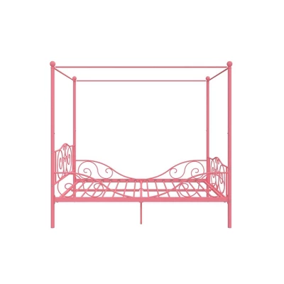 Full Clara Metal Bed Pink - Room & Joy - Image 6