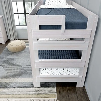 Max & Lily Farmhouse Twin Over Twin Bunk Bed - Image 3