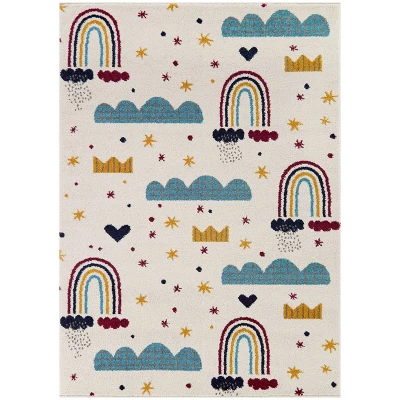Leigh Rainbow Kids' Rug Cream - Balta Rugs - Image 5