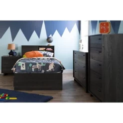Twin Fynn Bed And Headboard Set - South Shore