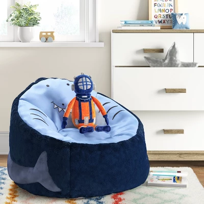 Shark Kids' Bean Bag Chair - Pillowfortâ˘