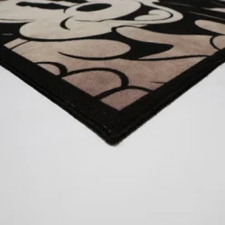Disney Mickey Mouse Classic Black & White Rug (54"x54")