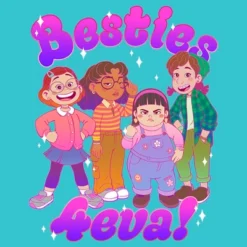 Girl's Turning Red Besties 4Eva! T-Shirt