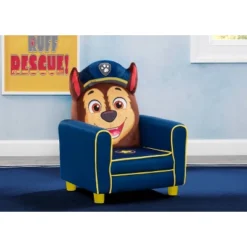 PAW Patrol Chase Figural Upholstered Kids' Chair - Delta Children