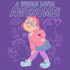 Junior's Turning Red A Whole Lotta Awesome T-Shirt